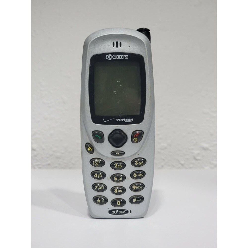 Vintage Y2K 2000 Kyocera QCP 3035 mobile Cell phone